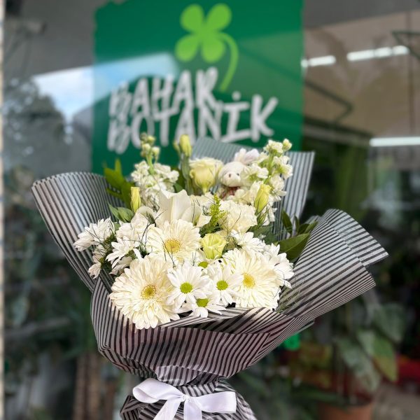 🤍 Beyaz Düş Buketi